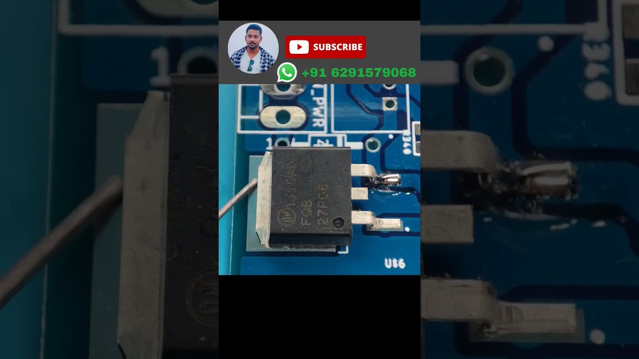 Quick and Easy MOSFET Soldering Tutorial for Beginners