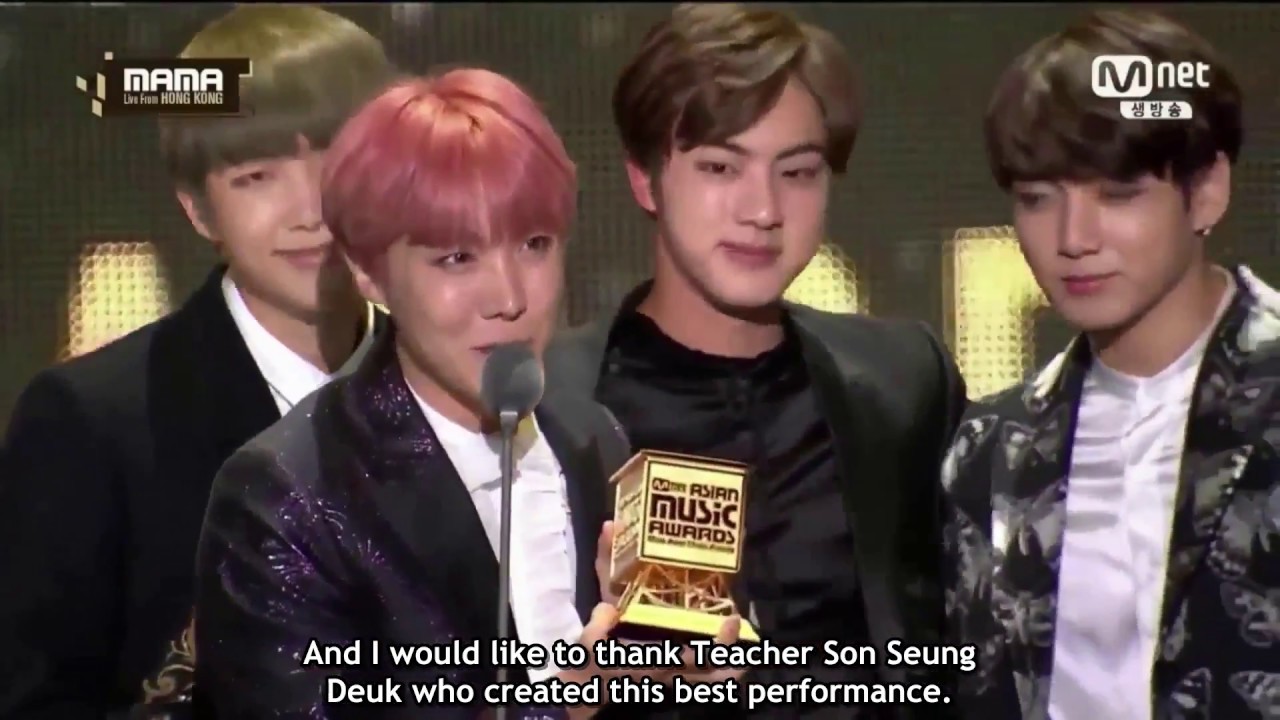 [ENG SUB] BTS 방탄소년단 MAMA 2016 Best Dance Performance Male Group