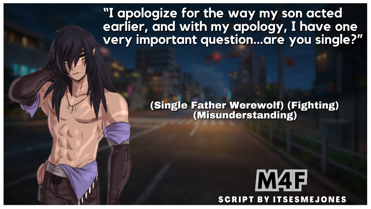 Getting Attacked By A Single Father Werewolf (Strangers To Lovers) (Boyfriend Roleplay) (ASMR) (M4F)