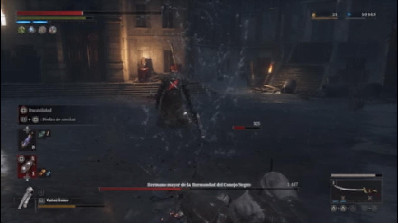 Lies of P Boss fights Big Bro Hermandad del black rabbit/ Supervisor Biftonte Destroyed NG+1