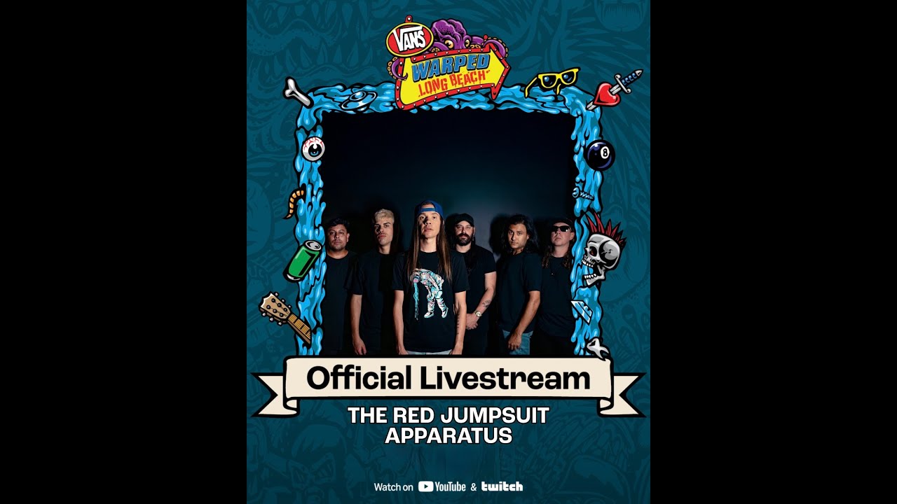 The Red Jumpsuit Apparatus - Live from Long Beach, CA  - Warped Tour July 27, 2025