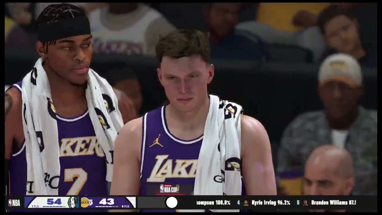 NBA 2K26 | Геймплей на PS5 | «Лос-Анджелес Лейкерс»: 9 очков, 1 подбор, 22 передачи