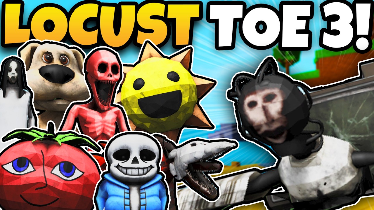 Играю за НОВОГО LOCUST TOE 3 и не только в SCP MORPHS (Roblox)