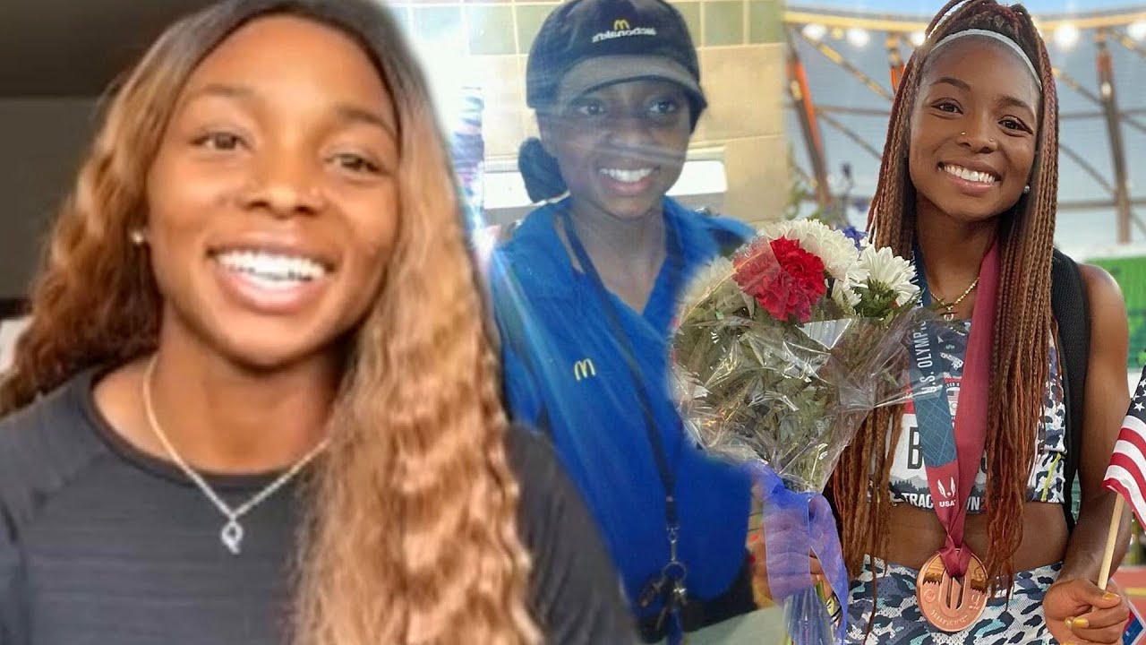 From McD's to the 2021 Olympics: Quanesha Burks Talks MANIFESTING Her Dream