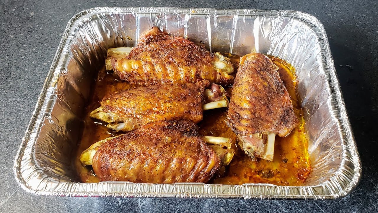 Juicy Oven Baked Turkey Wings Thanksgiving Edition