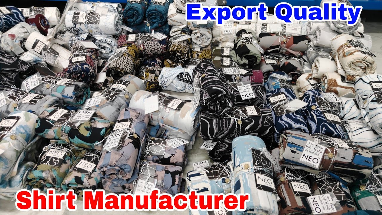 Biggest Shirt, Factory in Kolkata | Mark One Shirt Manufacturer