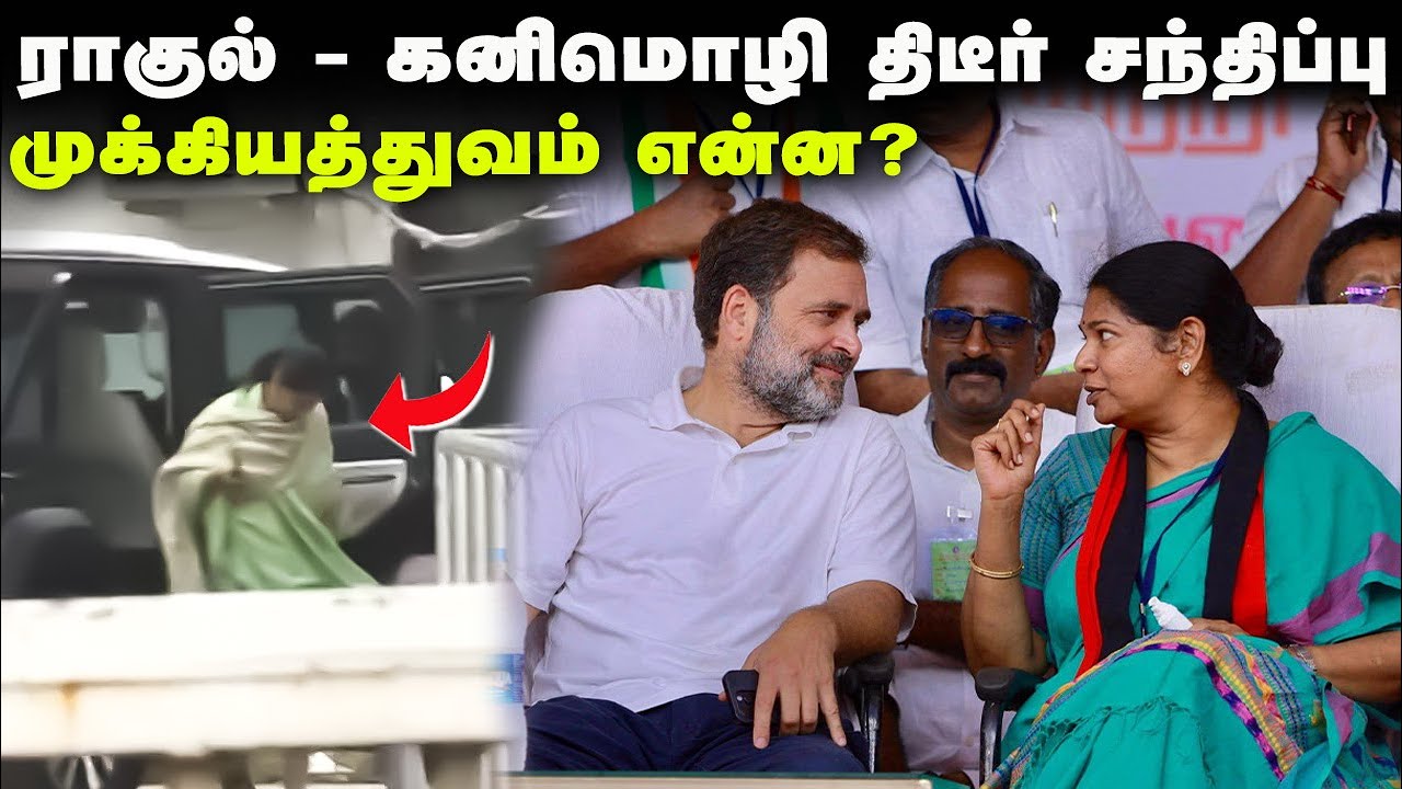 ராகுல்-கனிமொழி திடீர் சந்திப்பு: முக்கியத்துவம் என்ன? DMK | Congress | Rahul Gandhi | Kanimozhi MP
