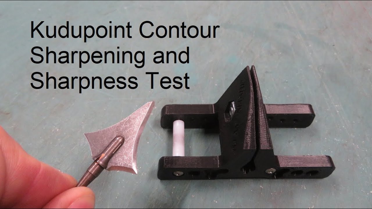 Kudupoint Contour sharpening and sharpness test