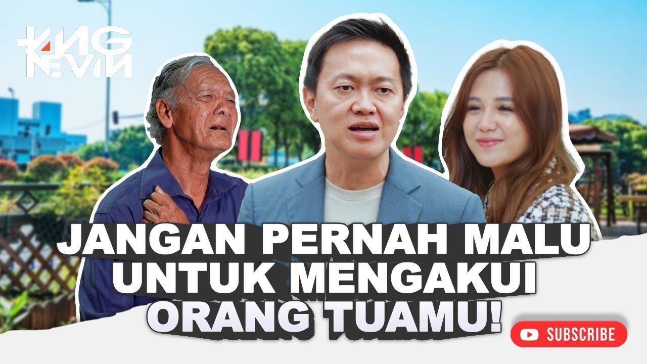 Semiskin apapun Org tuamu, jangan pernah malu mengakui mereka !
