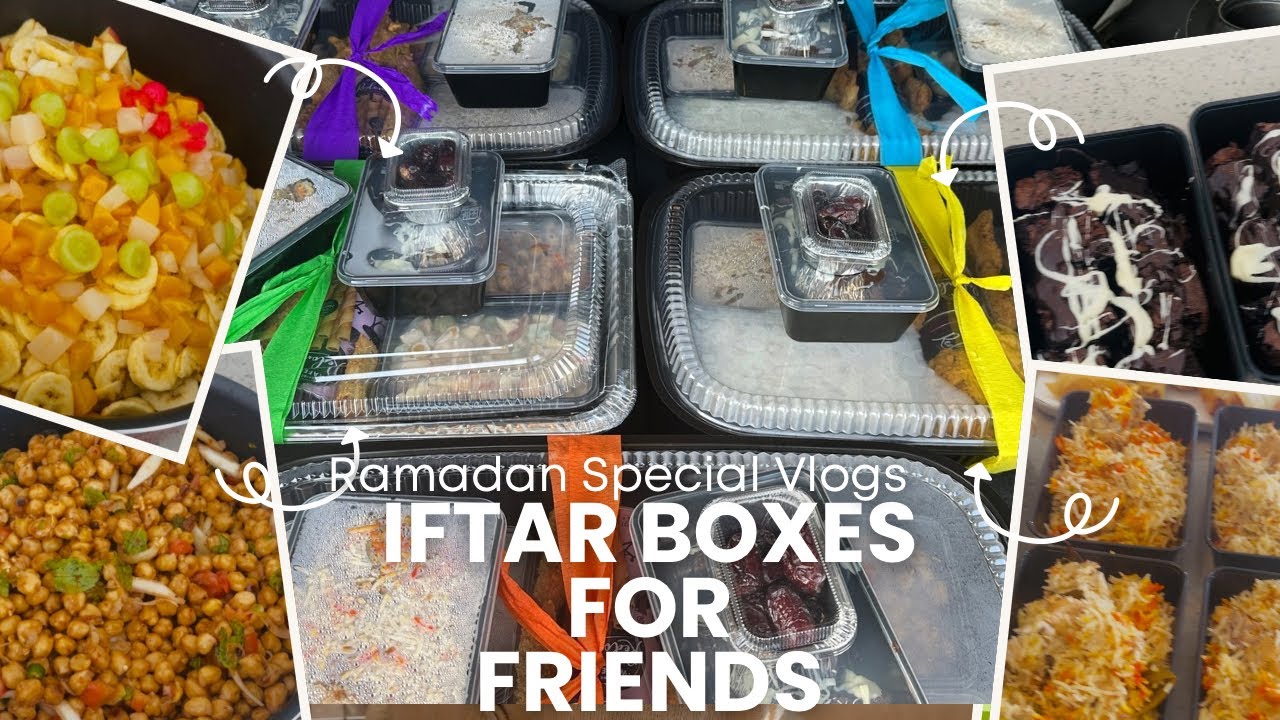 Iftar Boxes For Friends and Family #gift #food #tasty #recipe #viralvideo #cooking #easyrecipe
