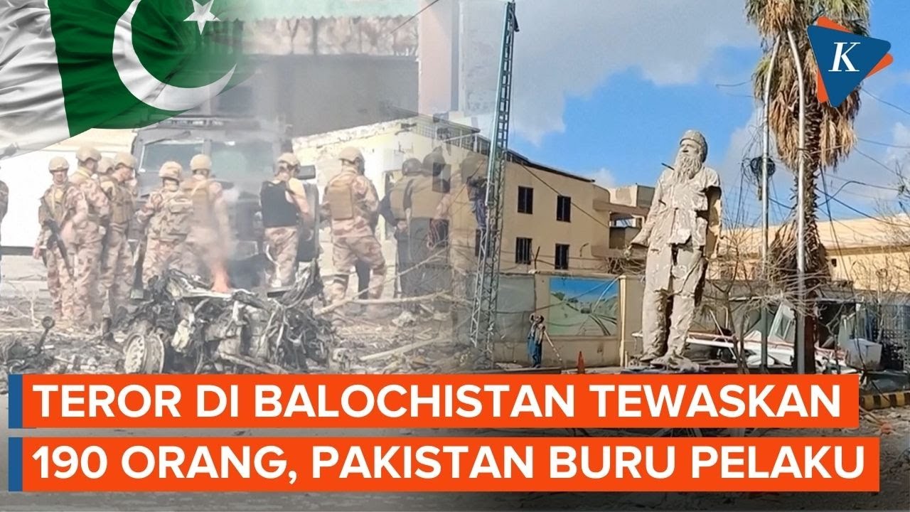 Pakistan Bersumpah Tumpas Kelompok Separatis Usai 190 Orang Tewas akibat Serangan di Balochistan