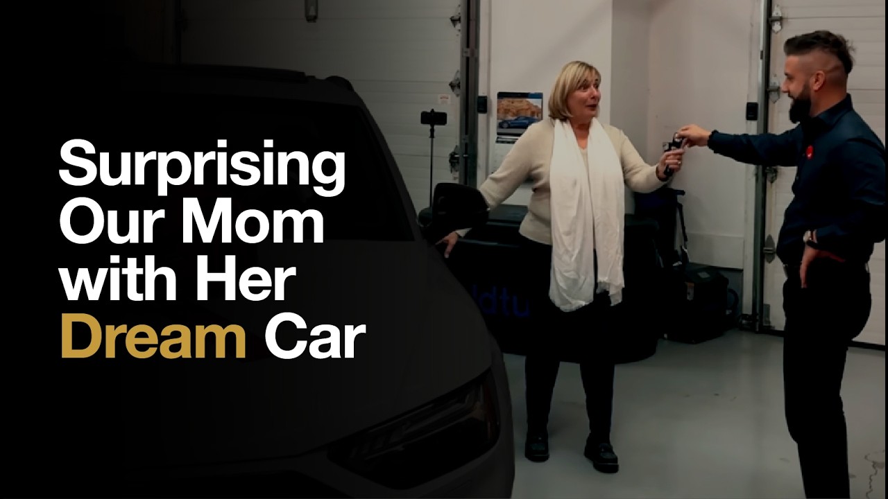 Surprising our Mom with her Dream Car!
