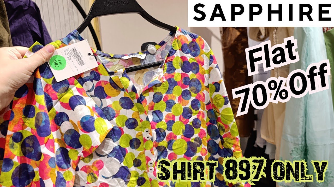 Sapphire FLAT 70%Off Sale ♥️ Sapphire Biggest Summer Sale 2025♥️ Sapphire 