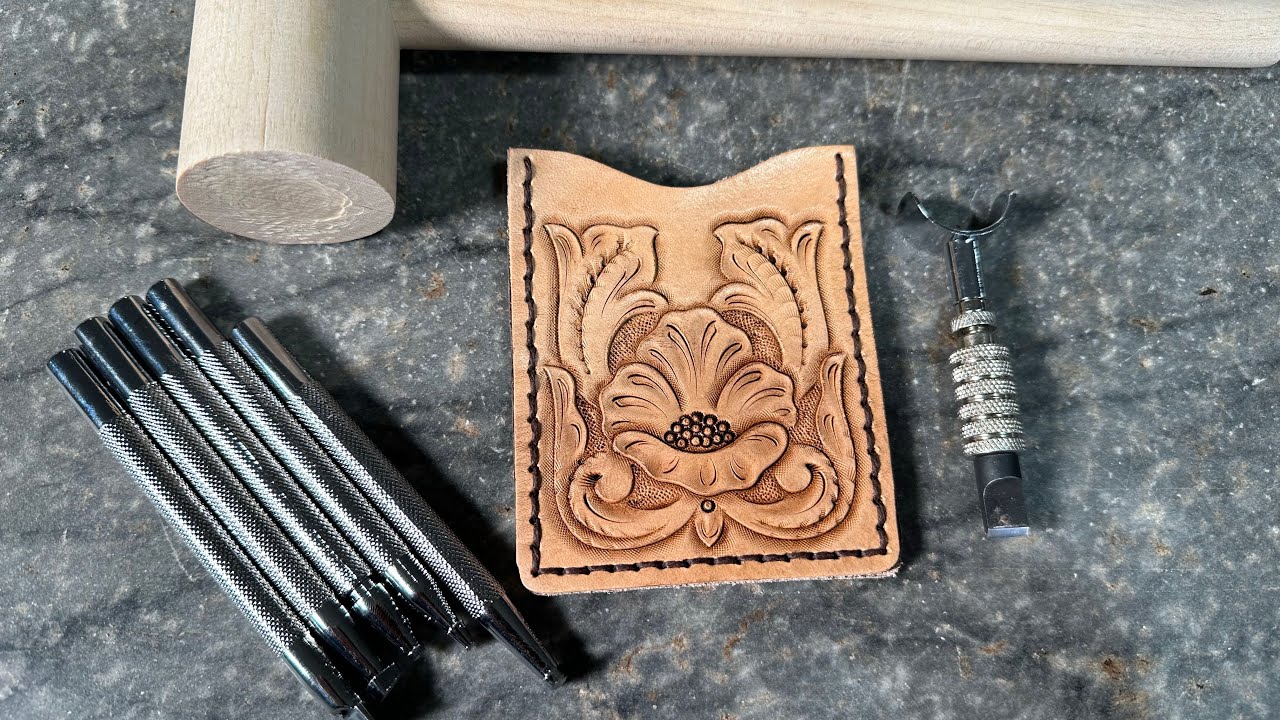 Card Holder Tooling & Construction - Explore Leathercraft Kit