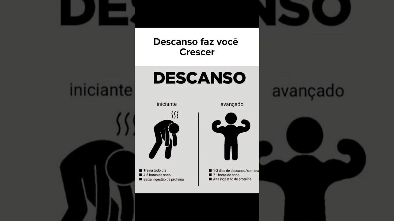 Descanso também faz você crescer