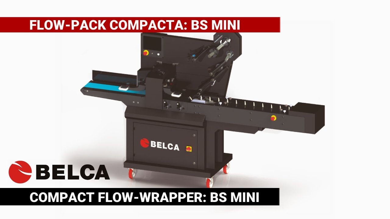 Envasadora flowpack compacta BS MINI