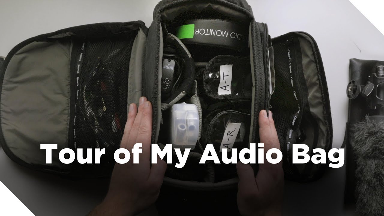 Tour of My Audio Bag for Video Production
