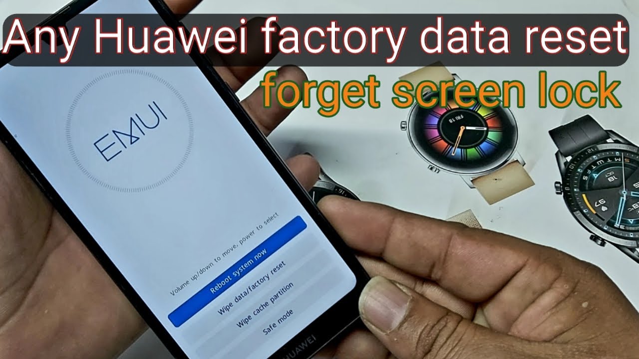 HARD RESET HUAWEI FORGET SCREEN LOCK