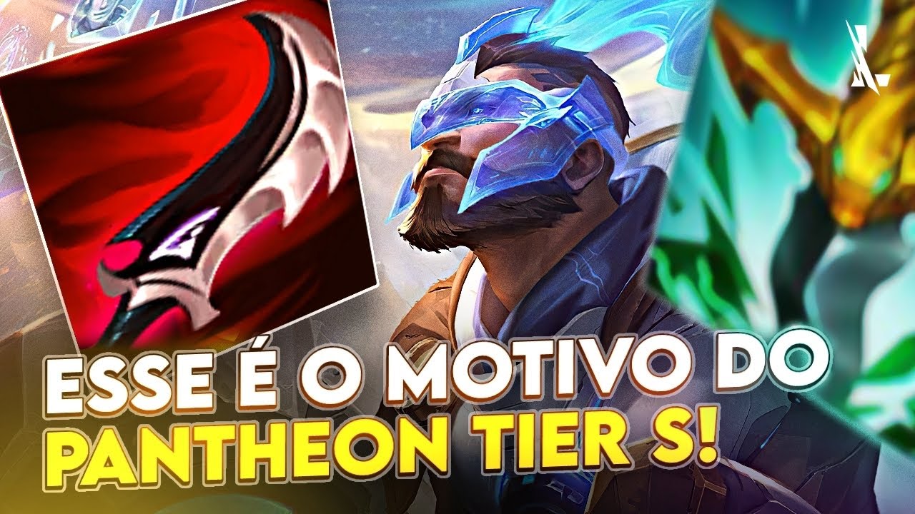 PANTHEON ENTROU NO TIER S DO NADA! DESCUBRA O SEGREDO | LoL Wild Rift