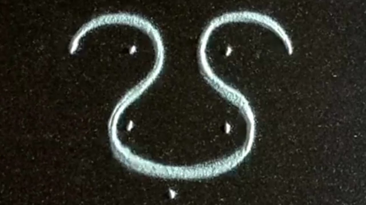 3*2 Dot⭐3 Mini Kolam⭐Easy Appartment muggu⭐Simple Unique Beautiful Rangoli⭐Traditional⭐Fridaymuggu