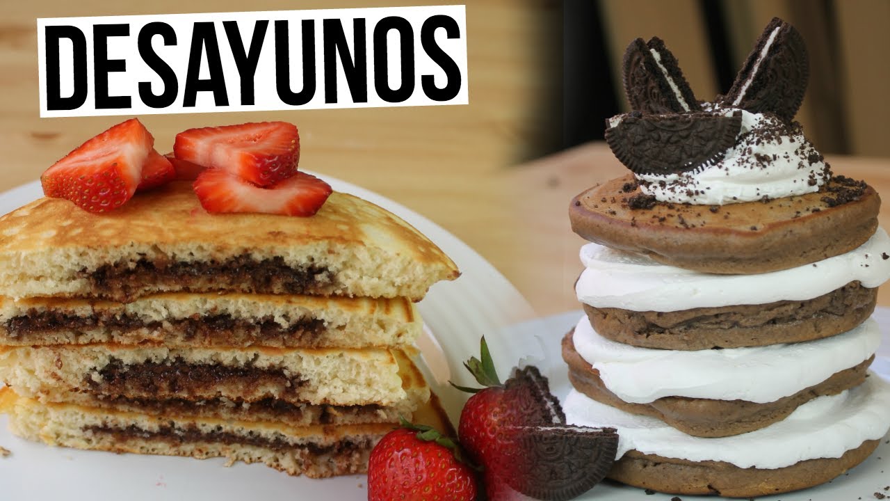 5 Hot Cakes Para Que Desayunes en Verano!  | RebeO