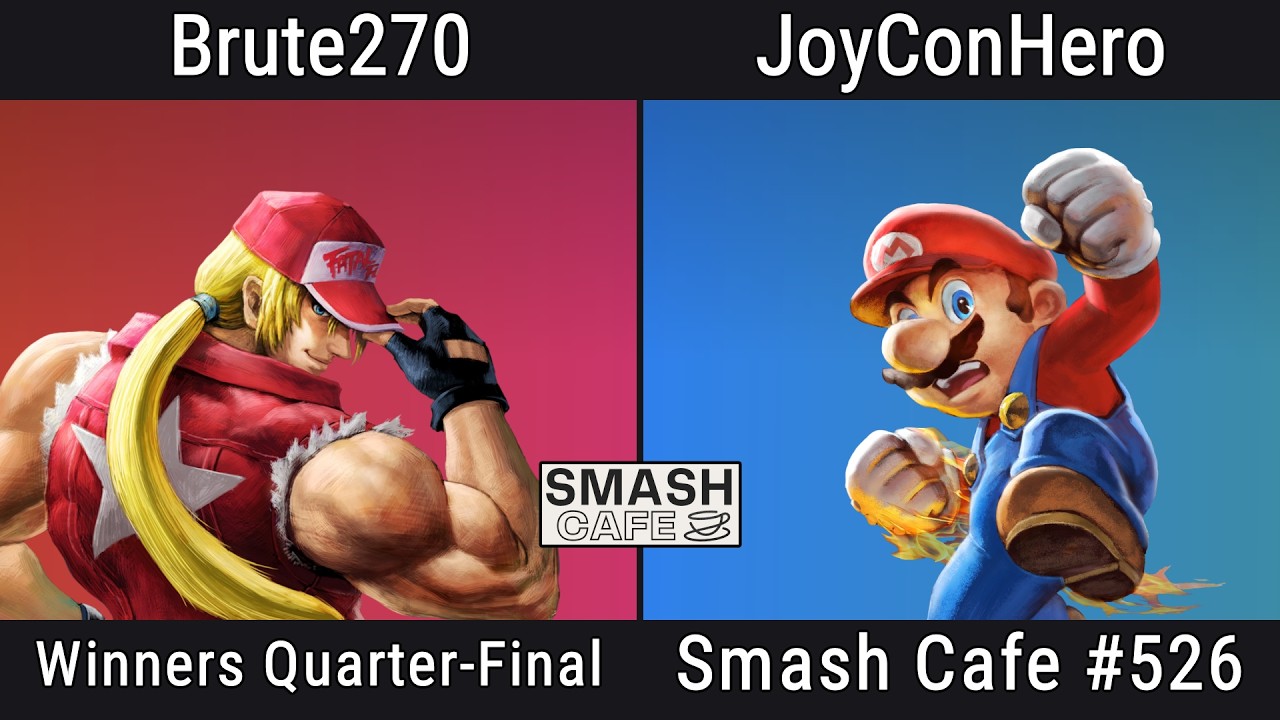 Smash Cafe 526 Winners Quarter-Finals - Brute270 vs JoyConHero