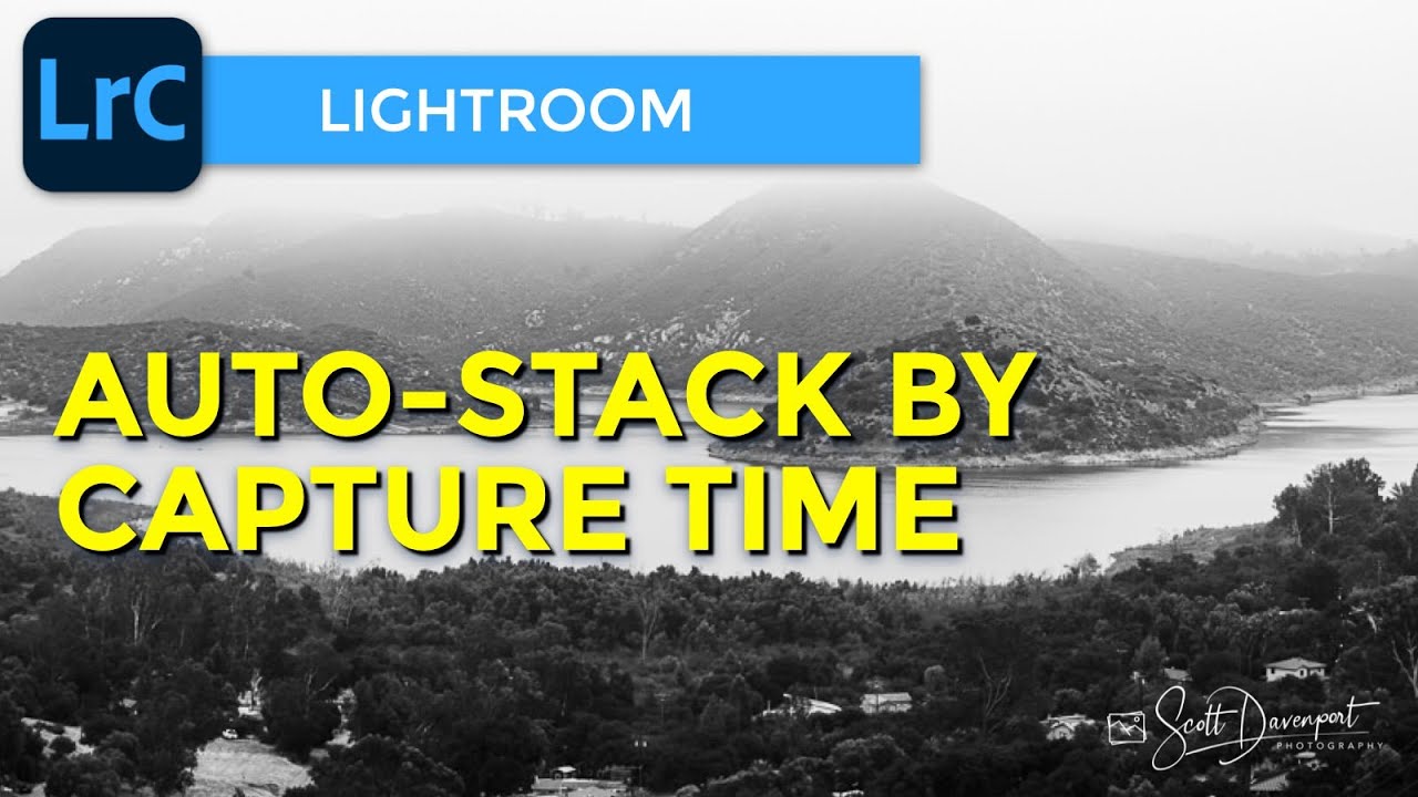 Auto Stack By Capture Time In Lightroom