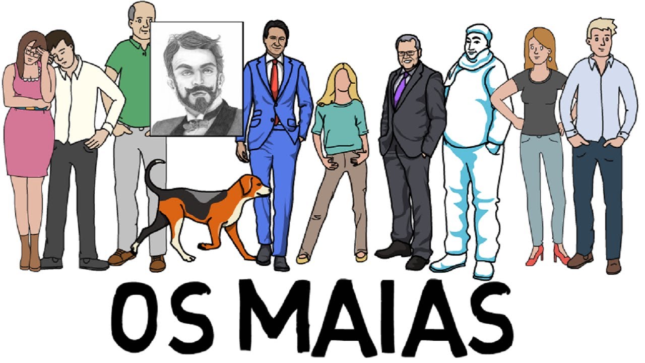 E&ccedil;a de Queiroz - Os Maias em 13 Minutos (HIST&Oacute;RIA COMPLETA) 📚