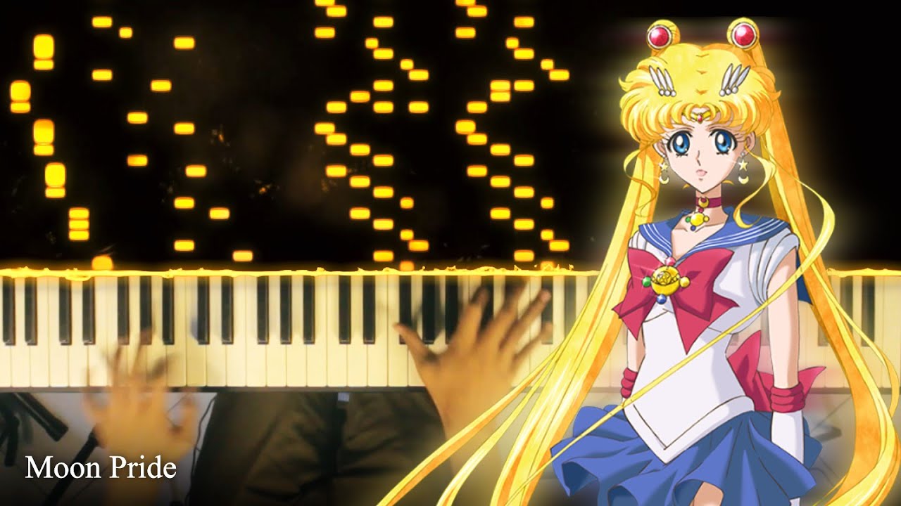 Sailor Moon Crystal OP - ももいろクローバーZ / Moon Pride [PIANO]