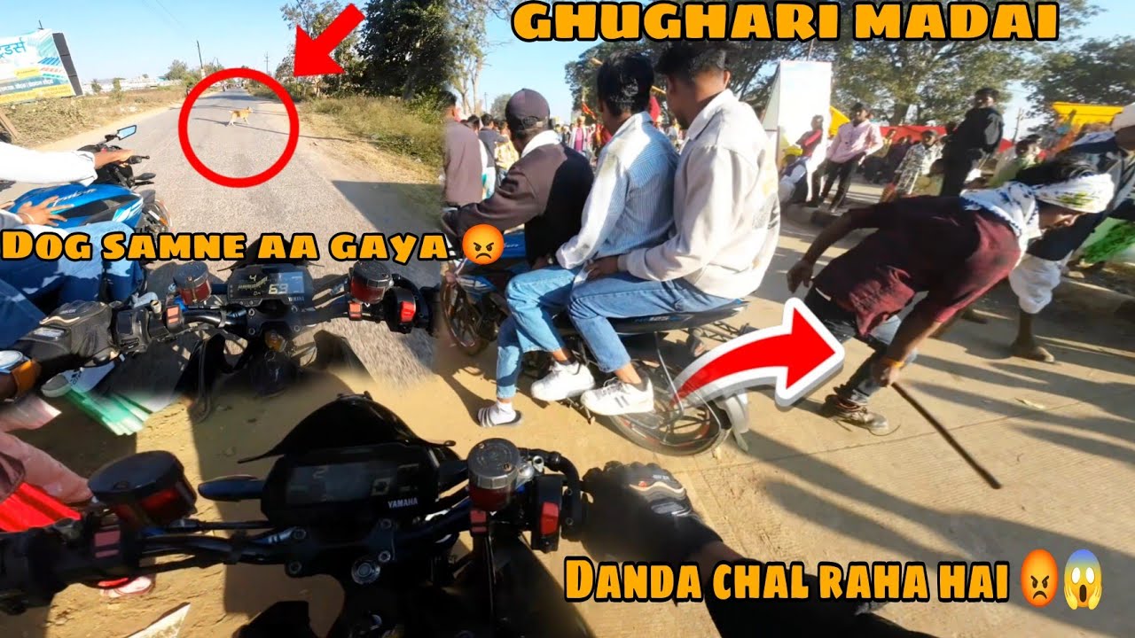 🔥Mela Ka Reaction 😚 Mandla to Ghoghari Ride Mt15 Duke 390
