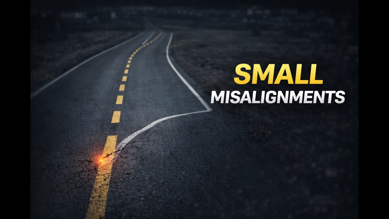 The Long Term Impact of Small AI Misalignments