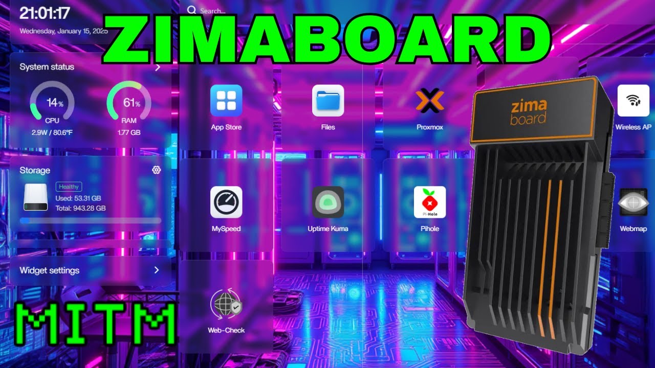 ZimaBoard: The Perfect Low-Power Server for Your Home Lab and Landing page!