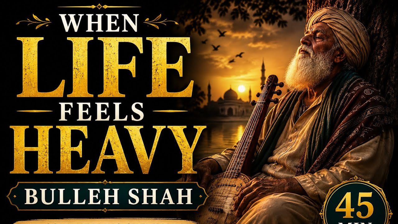 When Life Feels Heavy | Bulleh Shah Sufi Kalam For Inner Peace & Healing (45 Min)