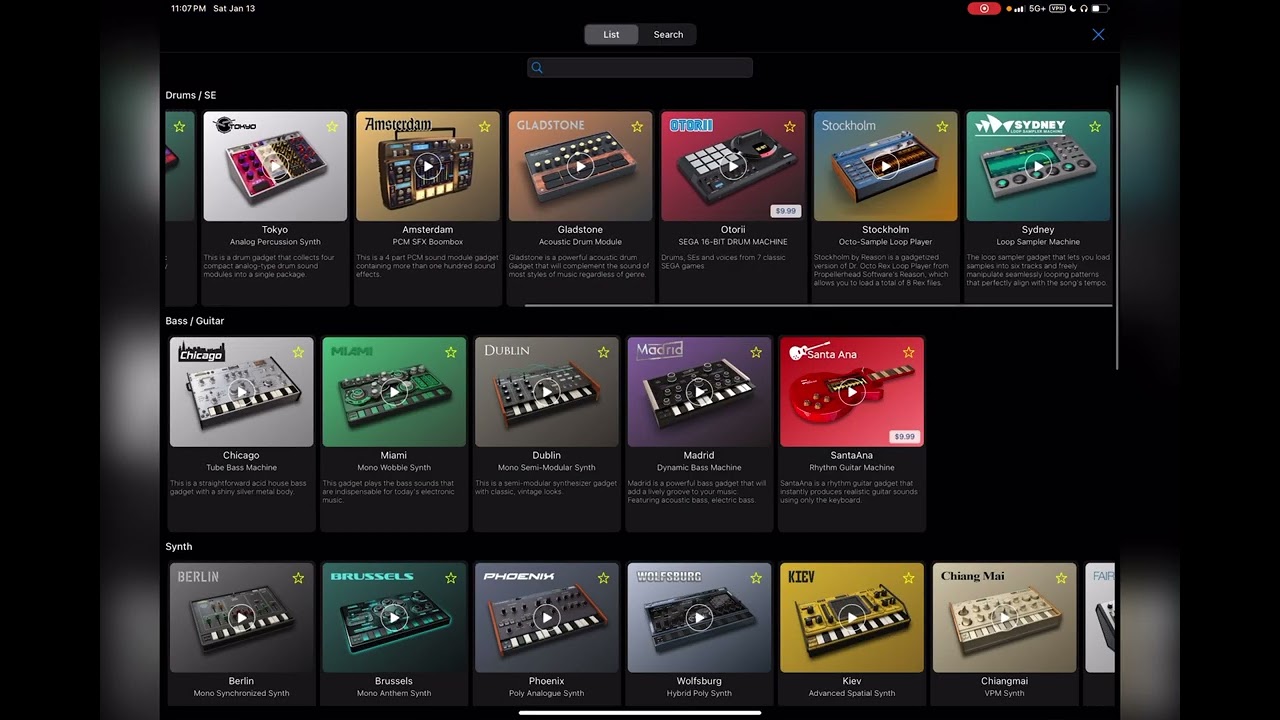 KORG Gadget 3 instrument Sydney