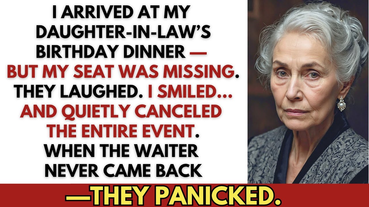 I Canceled My Daughter-in-law’s Birthday Dinner After They Excluded Me – Revenge Was Sweet