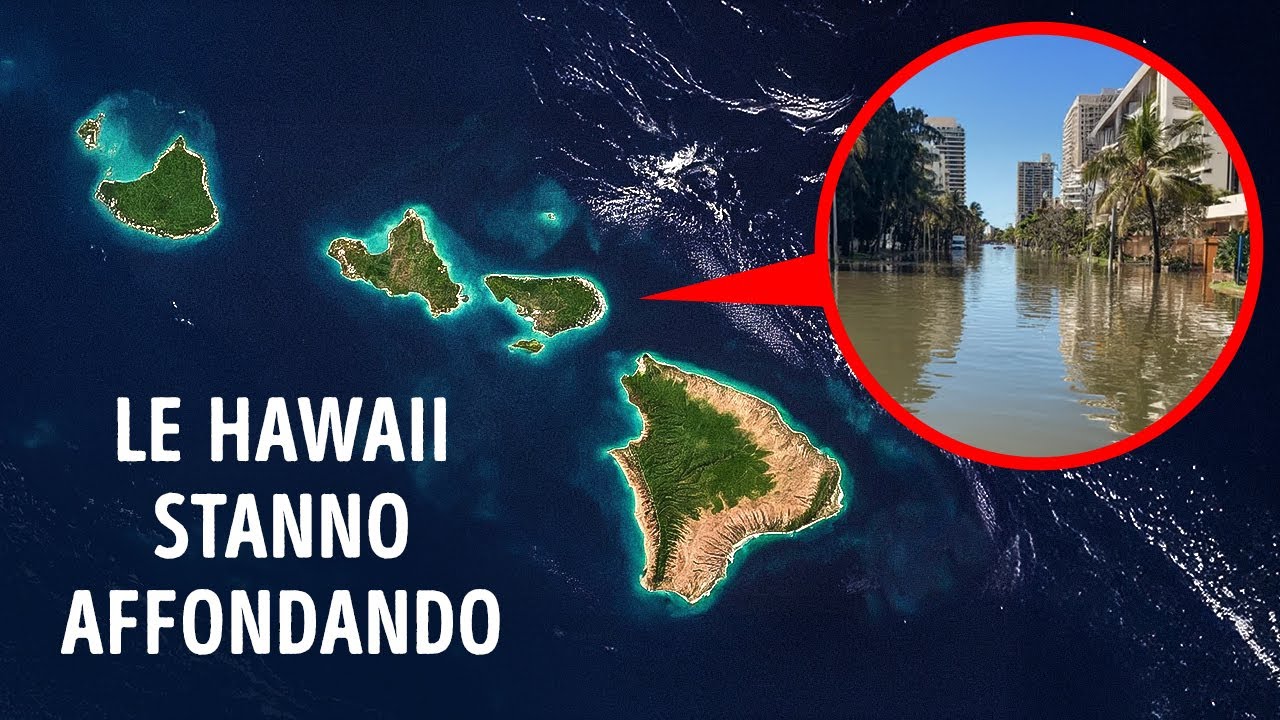 Le Hawaii stanno sprofondando 40 volte più velocemente di quanto previsto — È troppo tardi?