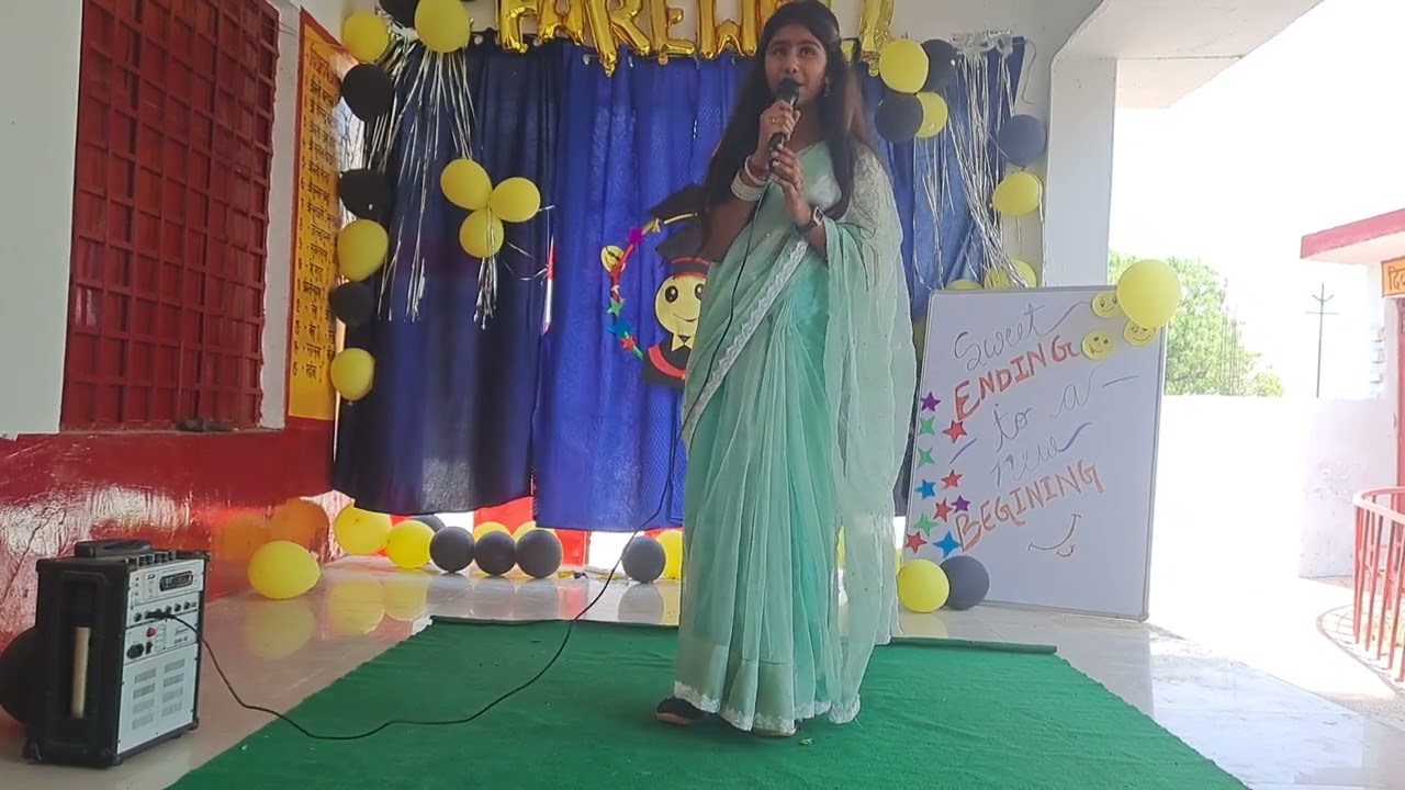 #farewell #celebration #speech @Composite School Gohaliapur Bilhaur