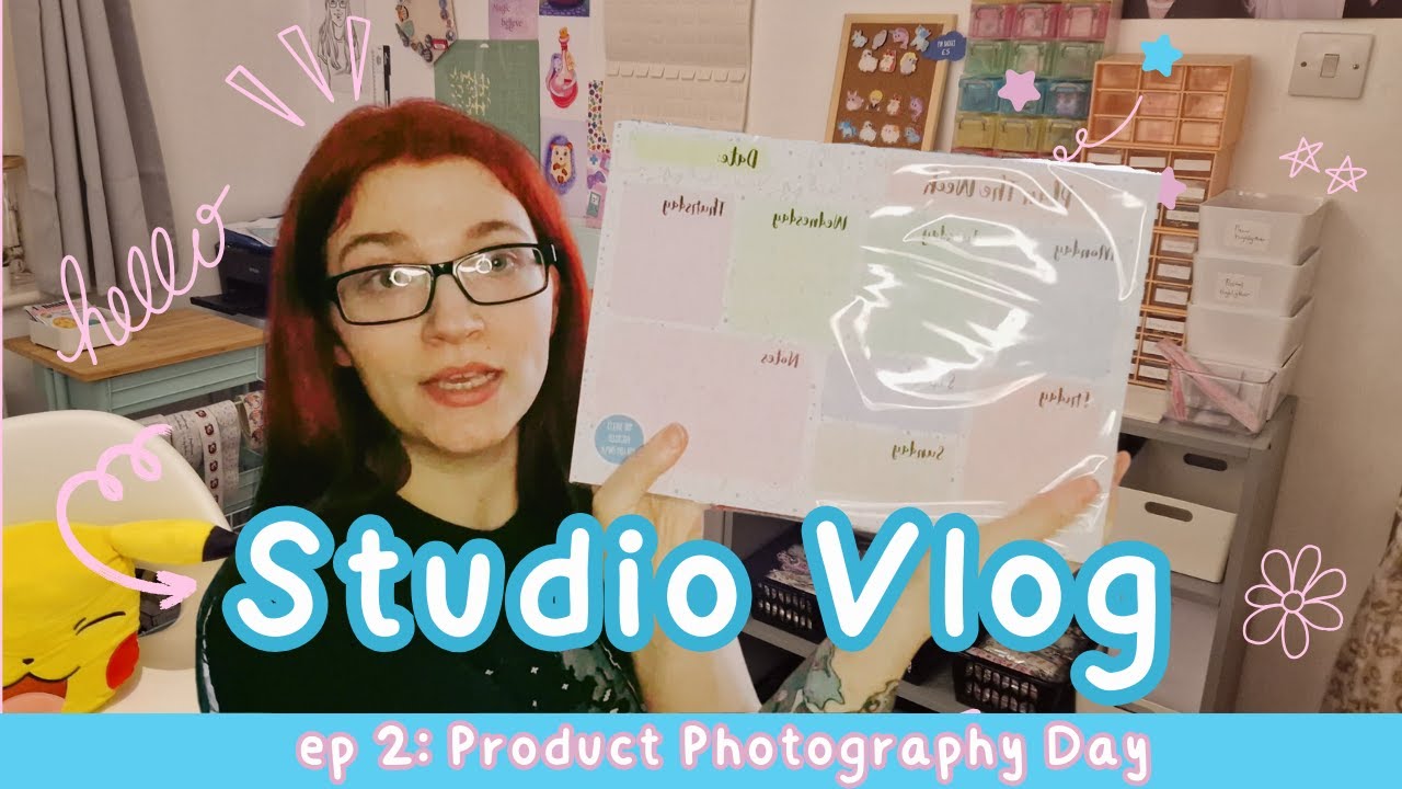 Studio Vlog 002 ✨Small Business Diaries ✨ Product Photography Day & Making Mystery Boxes ✨