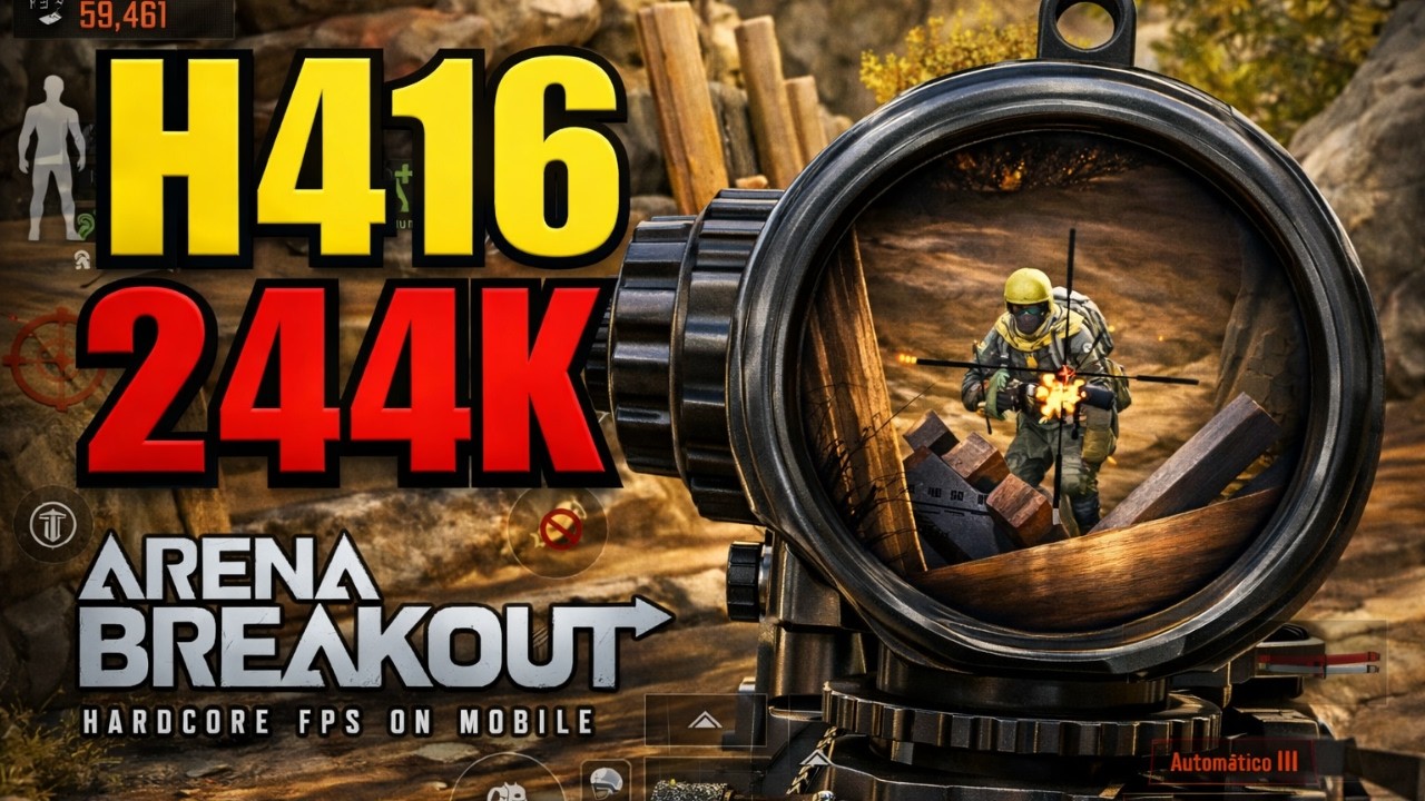 SEGUNDO DESAFIO DA H4 SERA QUE DEU BOM? || POCO X7 PRO || ARENA BREAKOUT GLOBAL