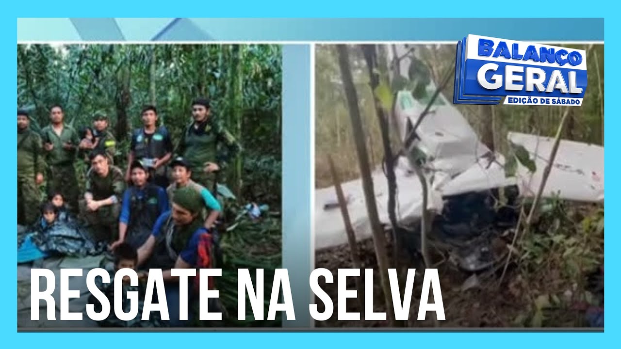 Crianças são encontradas na selva amazônica após 40 dias desaparecidas