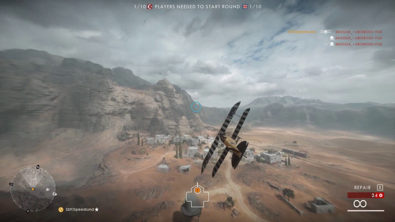 BF1 Dogfighting - Speedlund vs. oX_-oBIGBOSS-FoX