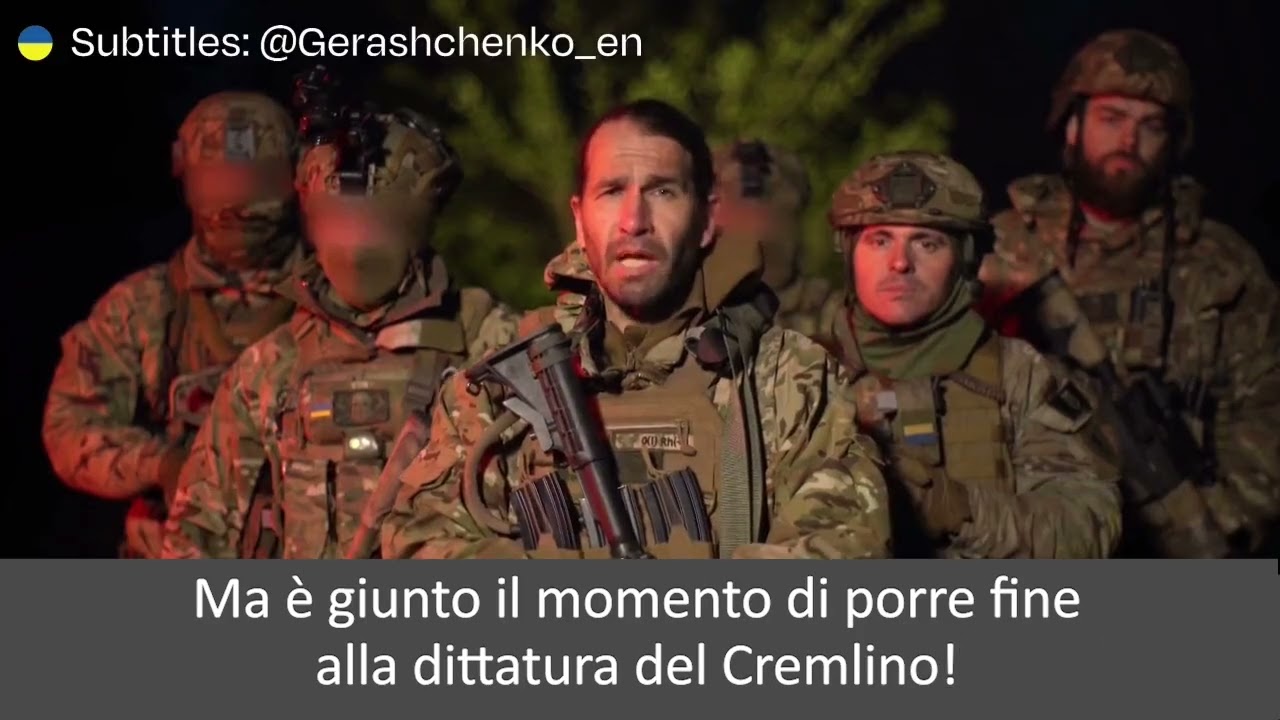 Appello ai cittadini Russi da parte della legione 