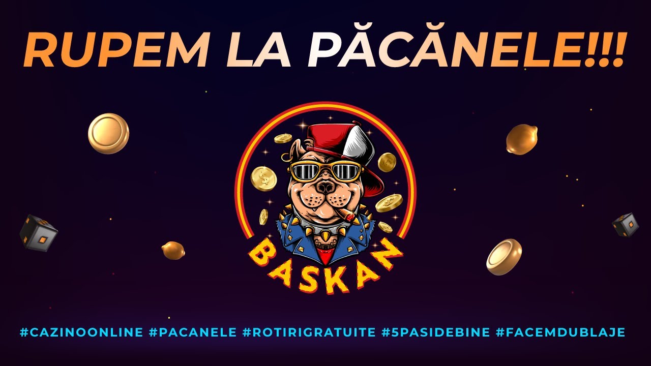 BAȘKANU 🎰 PĂCĂNELE LIVE 🤩Giveaway 500 € 