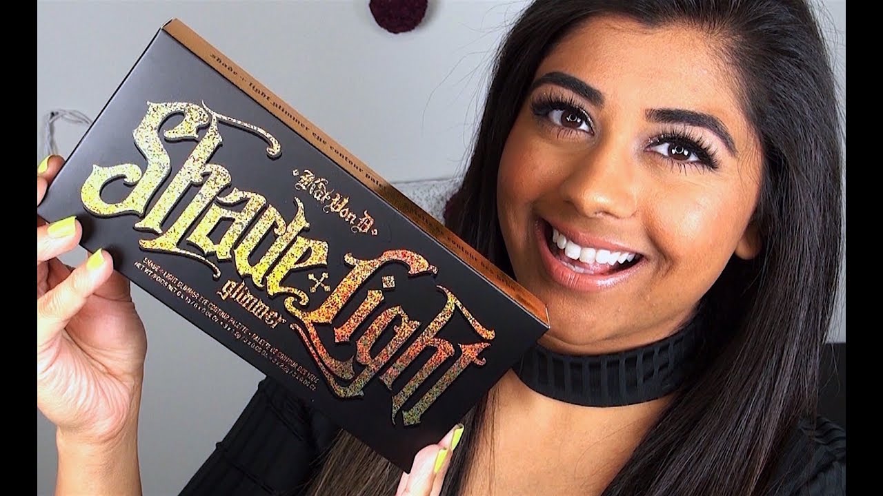 NEW Kat Von D Shade + Light GLIMMER Palette ✨ WORTH THE HYPE?!