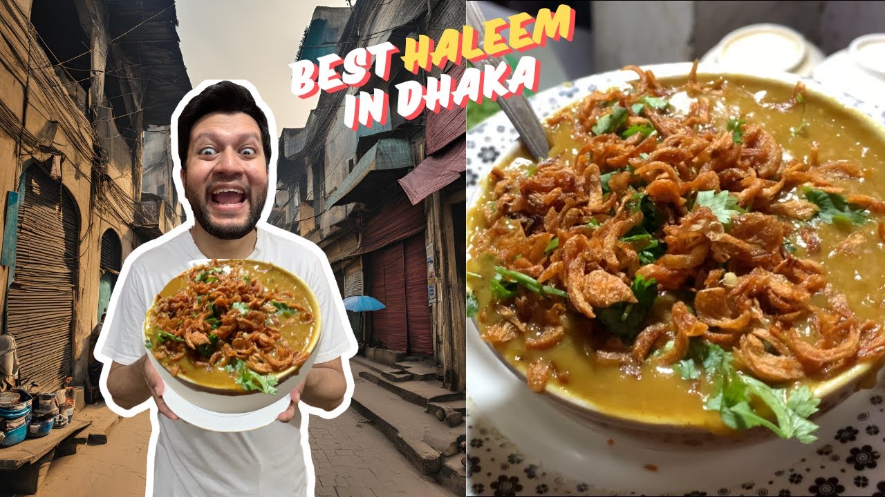 Dhaka's Best Haleem! || Tried All Famous Haleems in Dhaka ! ঢাকার সব বিখ্যাত হালিম !
