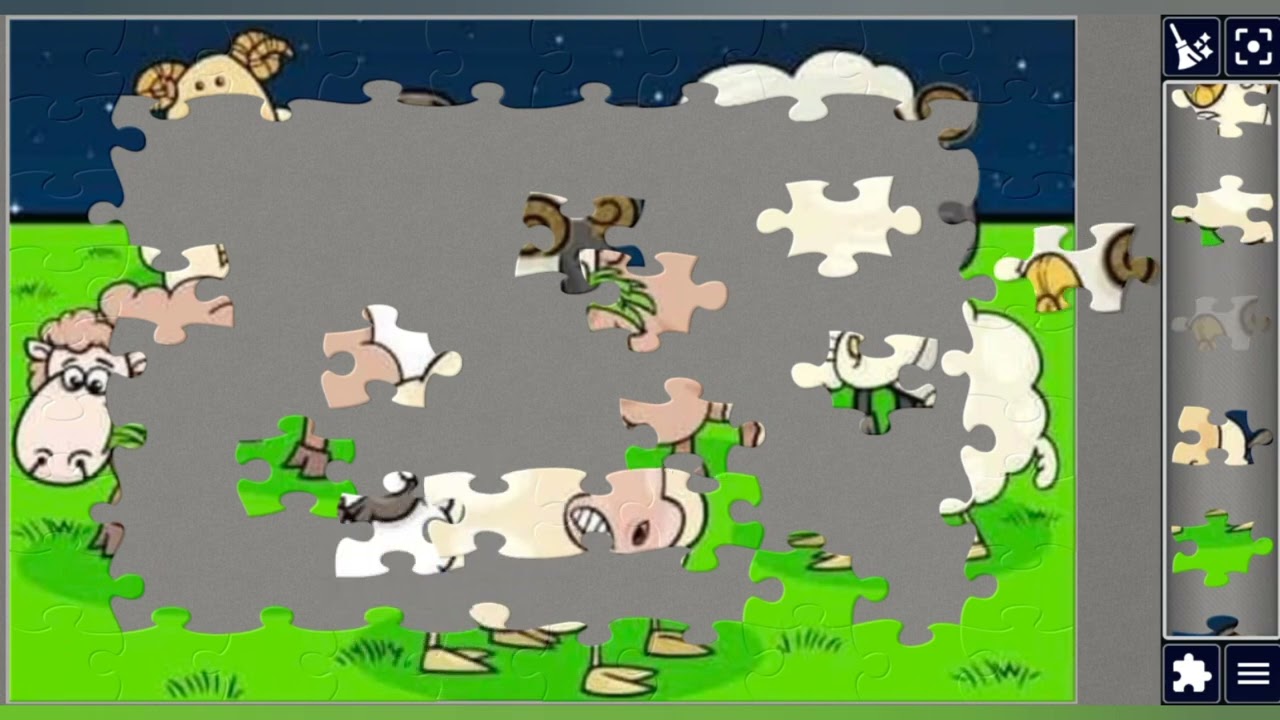 Baa-d Guys: The Sheep Gang🐑🐏🎉//Funny Puzzle 🧩//@jigsawart4512 