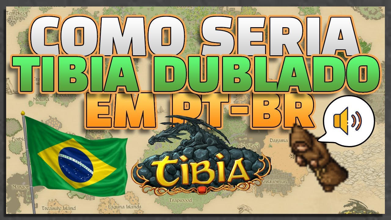 E Se os NPCs do Tibia Tivessem Voz? 🔊 TIBIA DUBLADO #tibia  #tibiabr   #tibiaglobal