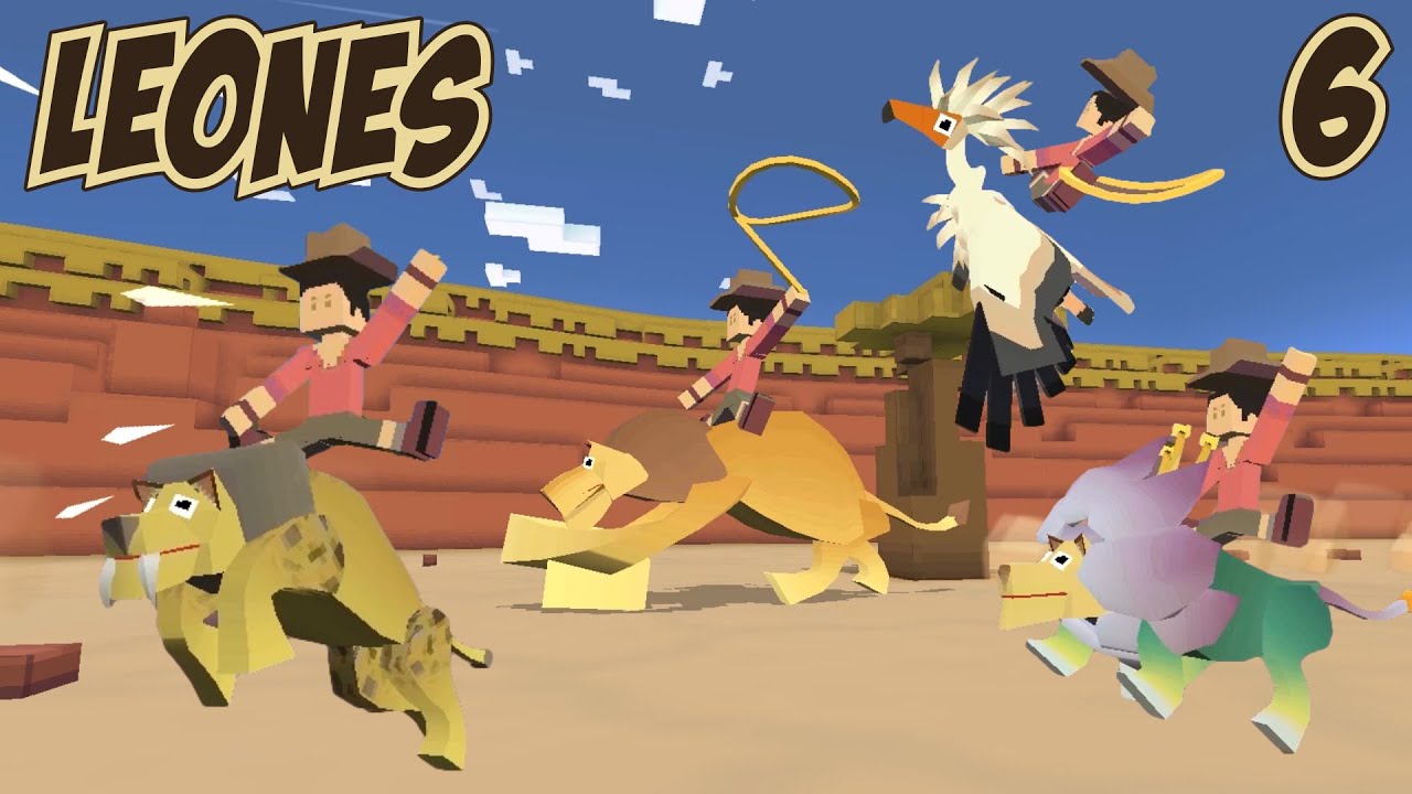 LEONES | Rodeo Stampede: Sky Zoo Safari #HD6 | Gameplay (Android/iOS)