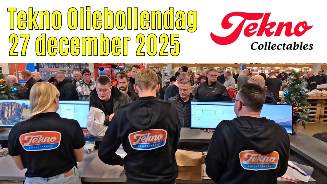 Tekno Collectables Oliebollendag zaterdag 27 december 2025