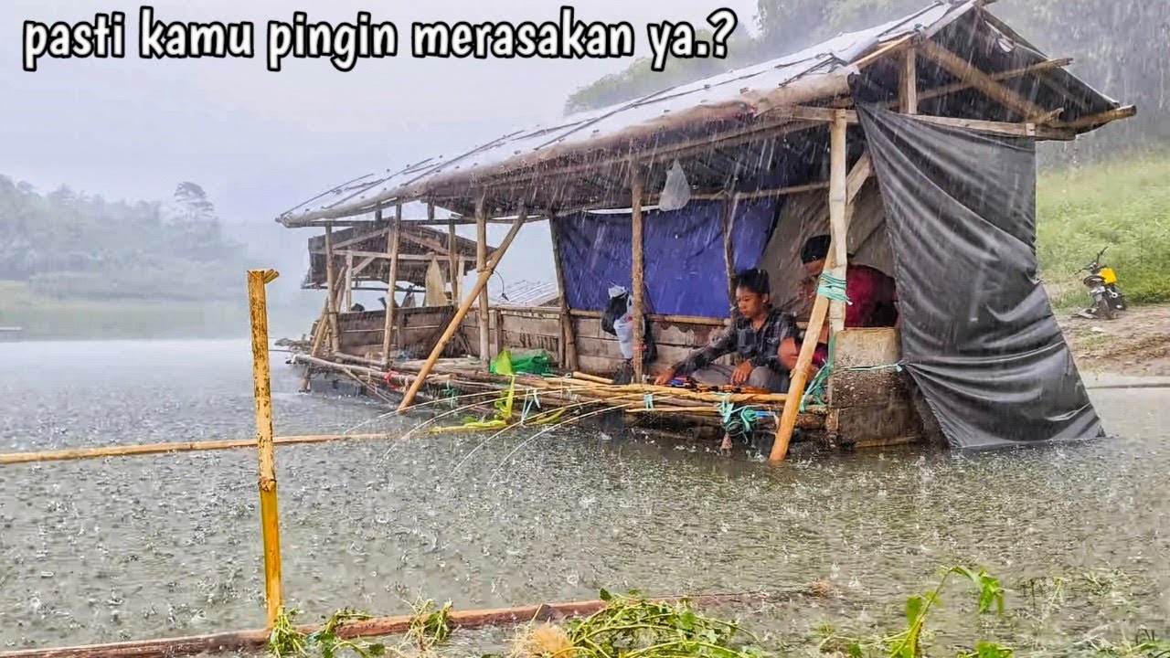 CAMP FISHING Ep. 218 Rezeki Amit Utun Inyi Panen Ikan Mas yang Lagi Hamil Saya Liris Kembali